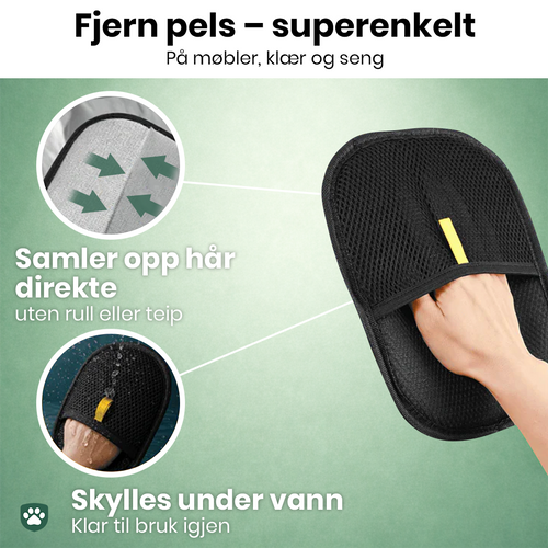 PelsMagnet™ - Når det siste håret skal bort