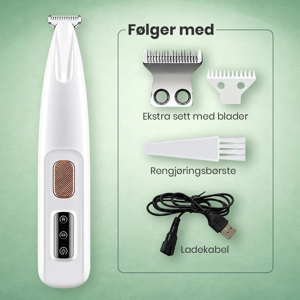 SafeTrim™ – Pelsklipp uten bråk