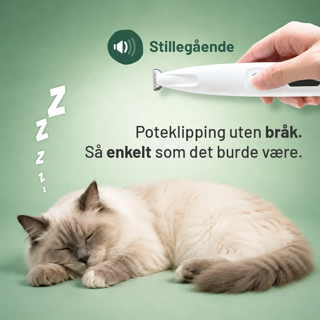 SafeTrim™ – Pelsklipp uten bråk